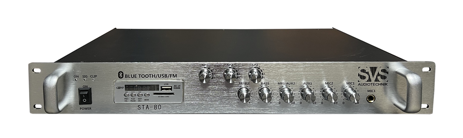 SVS Audiotechnik STA-80 Микшер-усилитель для систем Public Address в Пскове