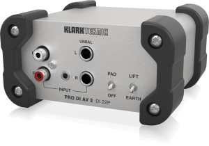 Klark Teknik DI 22P пассивный стерео директ-бокс в Пскове
