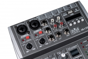 SVS Audiotechnik mixers AM-4 DSP Аналоговый микшерный пульт, 4-канала в Пскове